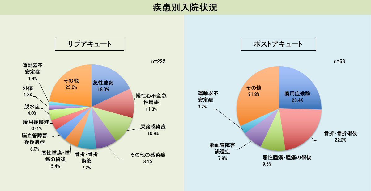 疾患別入院状況